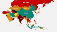 Asian Geografi Asian Map